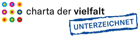 Logo: Charta der Vielfalt unterzeichnet