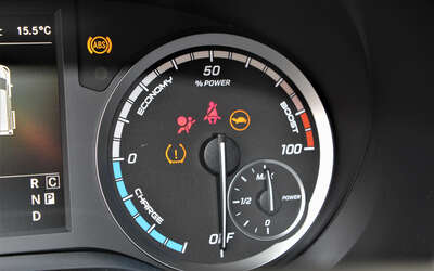 Power- statt Tankanzeige