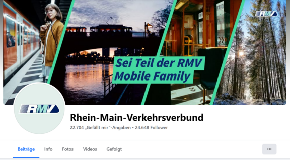 RMV auf Facebook