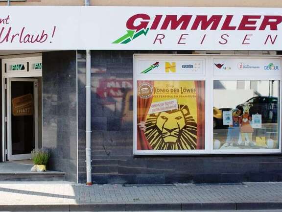 Vergrößerte Ansicht: Außenansicht MobilitätsInfo der Wetzlarer Verkehrsbetriebe