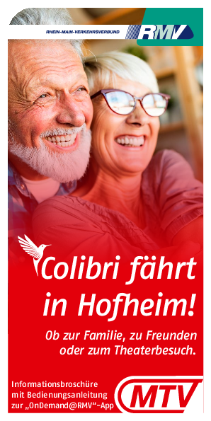 Colibri Seniorenbroschüre Hofheim