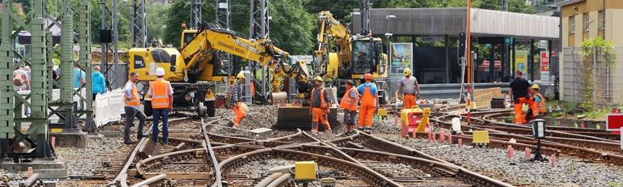 Gleisarbeiten