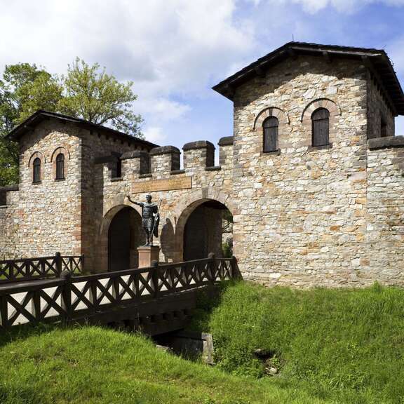 Roemerkastell Saalburg in Bad Homburg