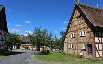 Vergrößerte Ansicht: Haus aus Mademühle, 1709