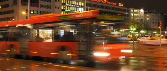 Nachtbus in Frankfurt