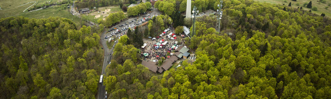Der Hoherodskopf von oben